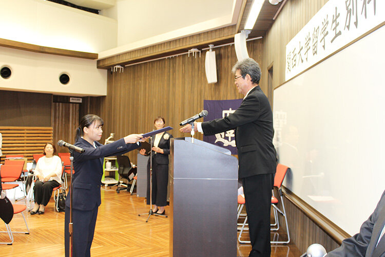 2024年度春学期関西大学留学生別科修了式を挙行