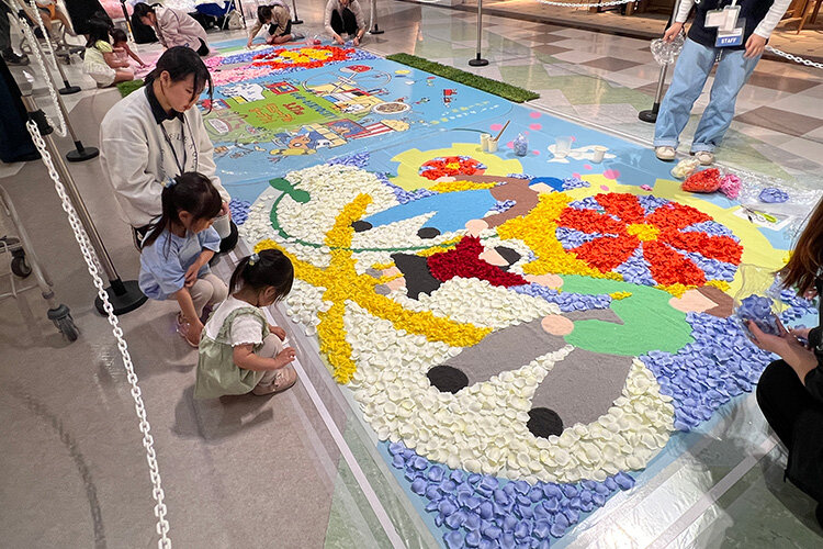 OsakaFlowerCarpet2025に本学学生が参加