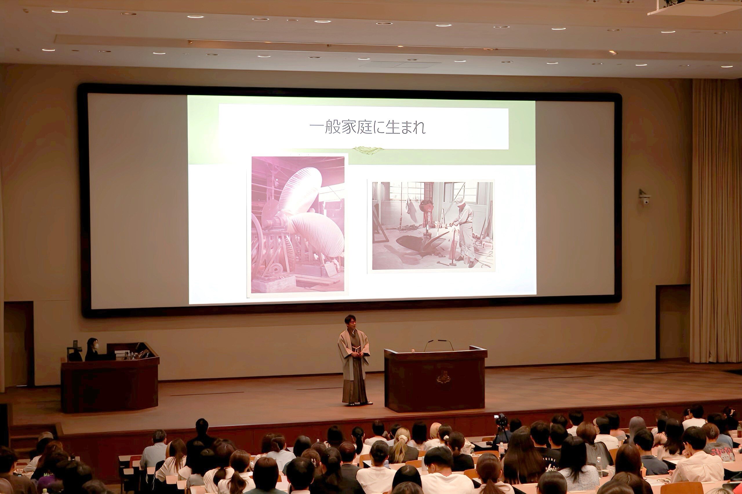 片岡愛之助客員教授講演会を開催