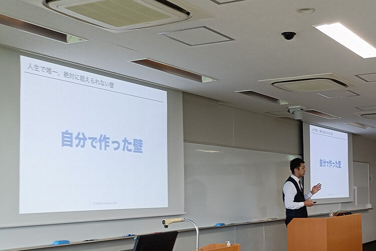 奥村武博氏客員教授講演会を開催