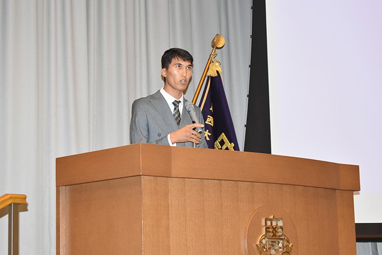 交換受入留学生が来日