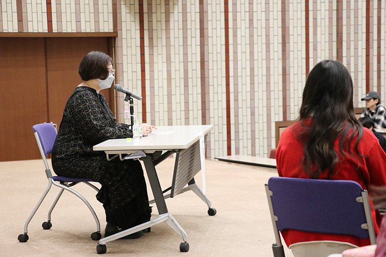 直木賞作家・一穂ミチ氏によるホームカミング講演会を実施