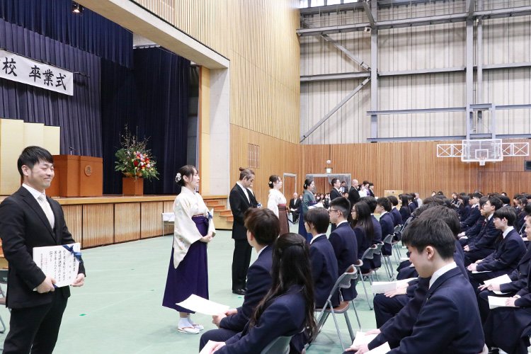 一高卒業式