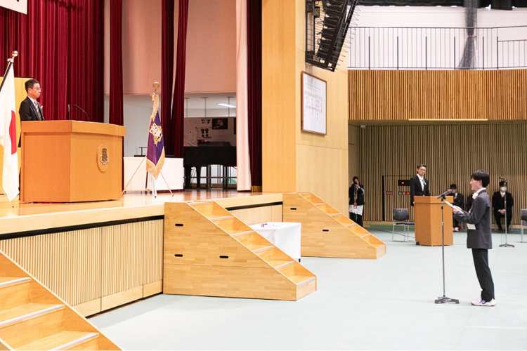 北陽高等学校卒業式