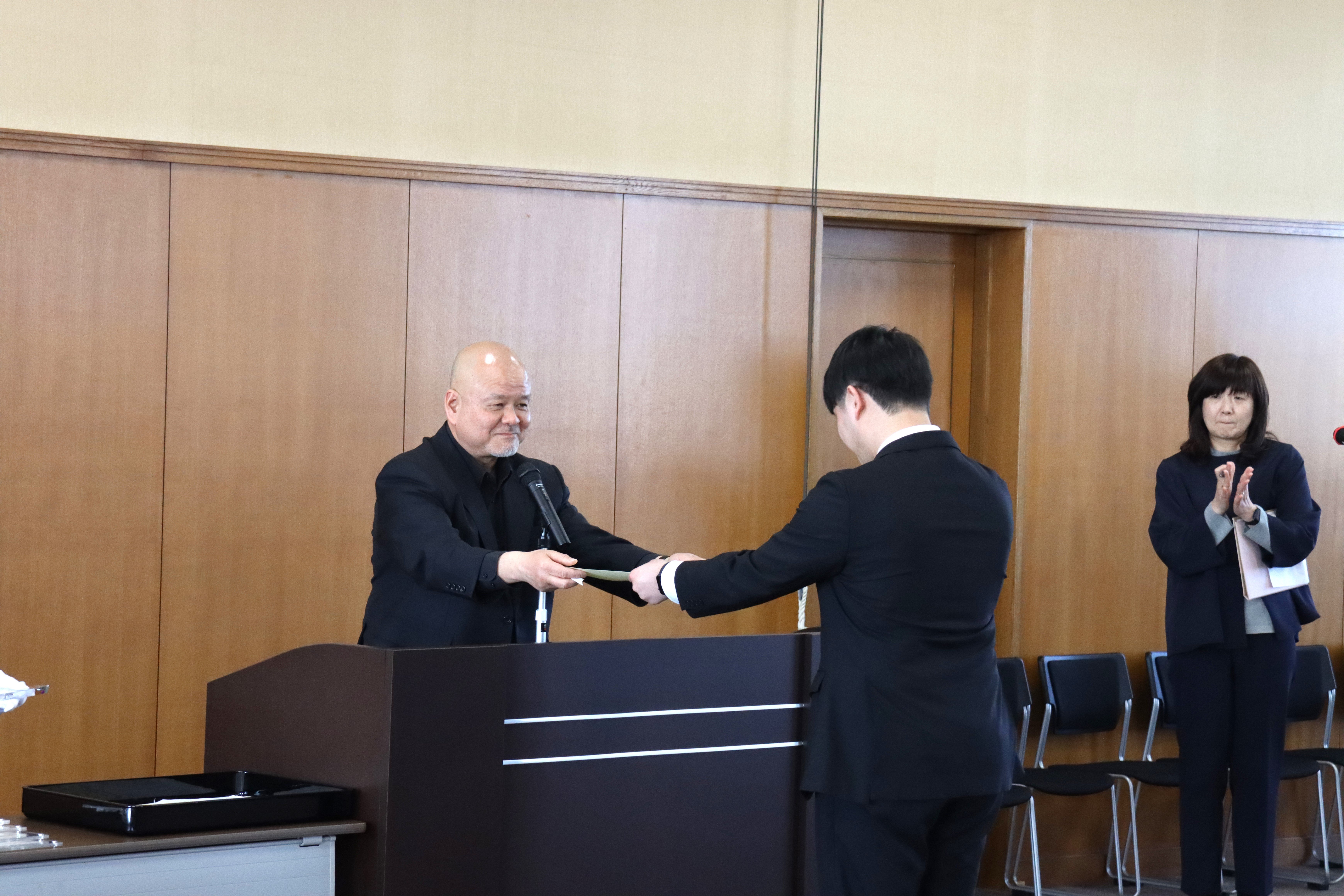 学長奨励表彰授与式