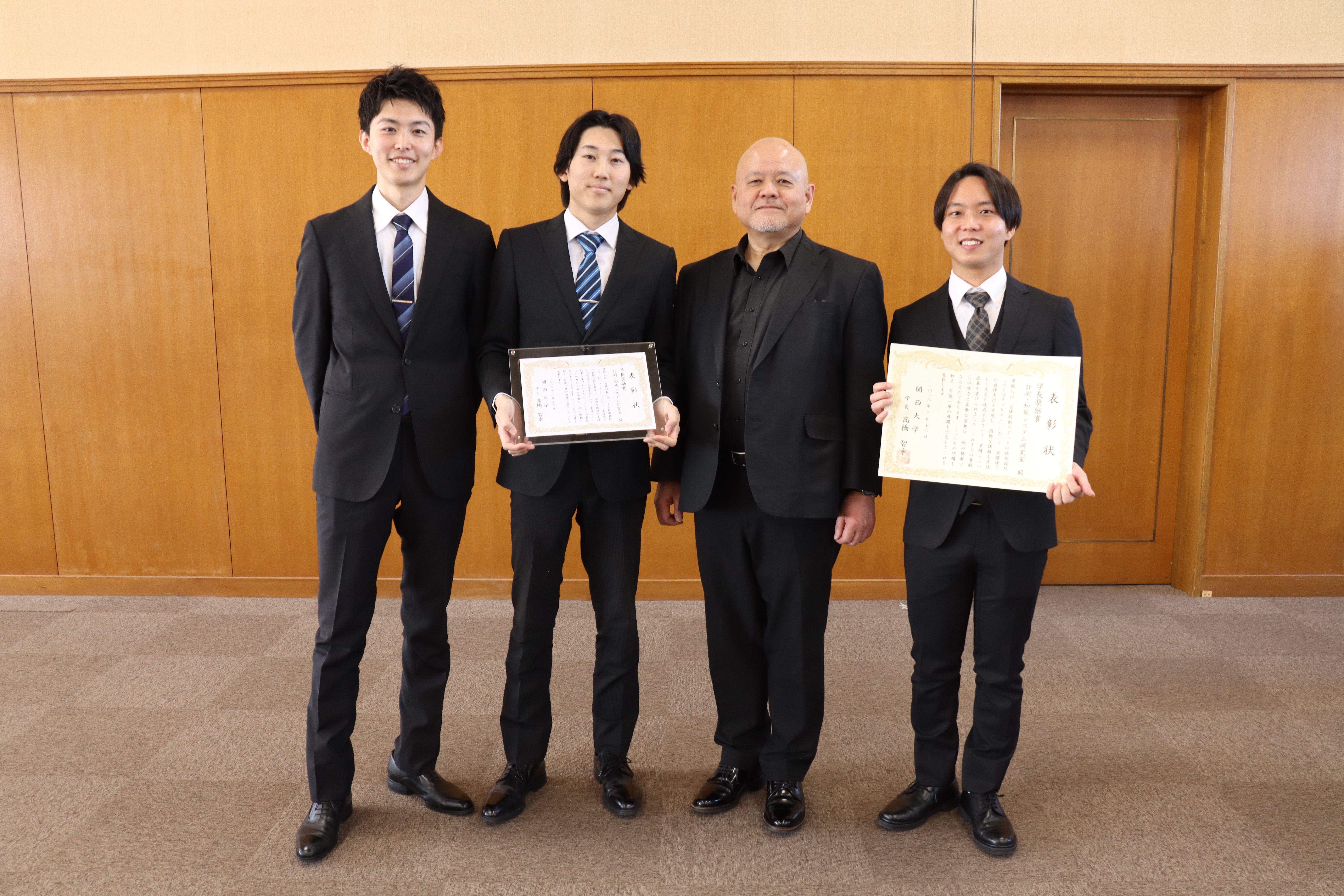 学長奨励表彰授与式