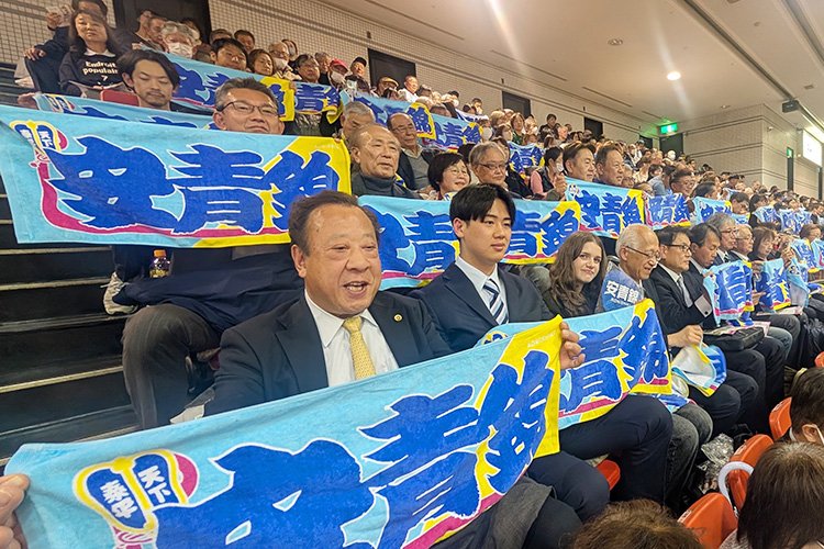 安青錦関応援イベント