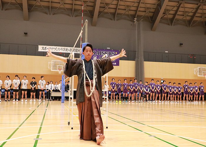 「スポーツでつながろう!新入生歓迎マッチ」を開催