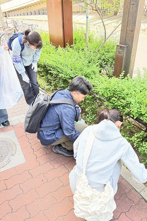 「関大クリーン大作戦in梅田」を実施