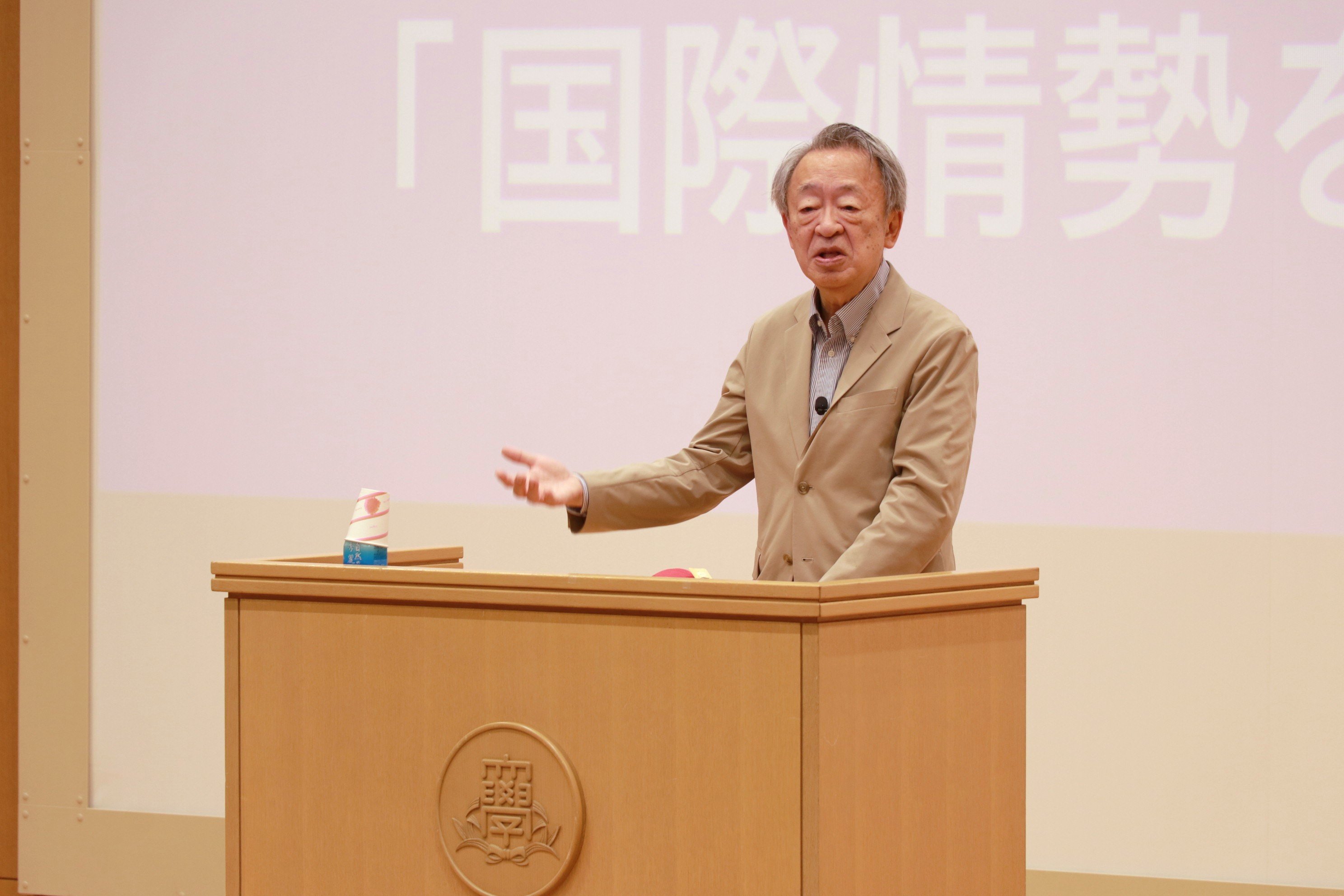 池上彰客員教授講演会の開催