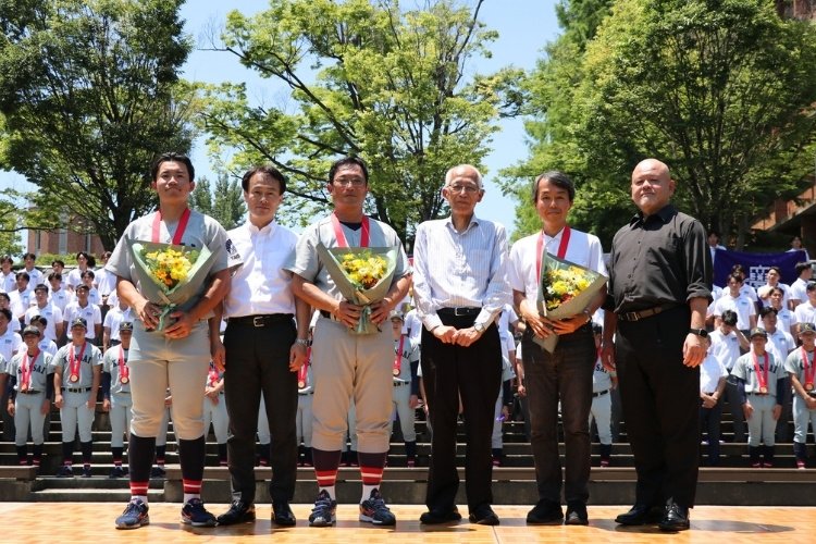 全日本大学野球選手権優勝パレード
