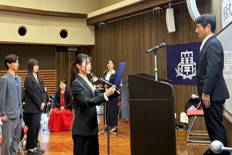 2026年度春学期関西大学留学生別科修了式
