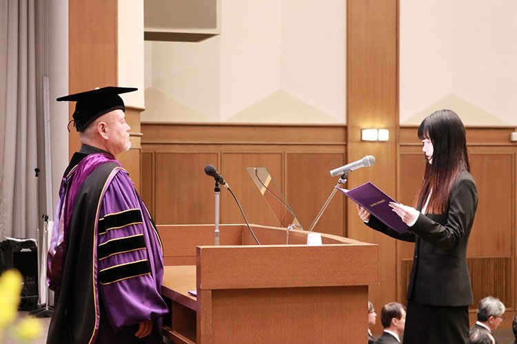 秋学期入学式