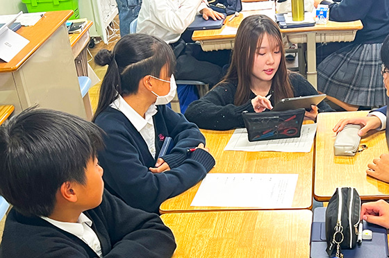 キャンサポ出張授業