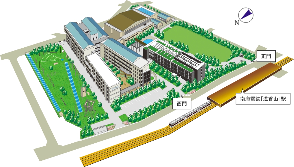 堺キャンパスのMAP