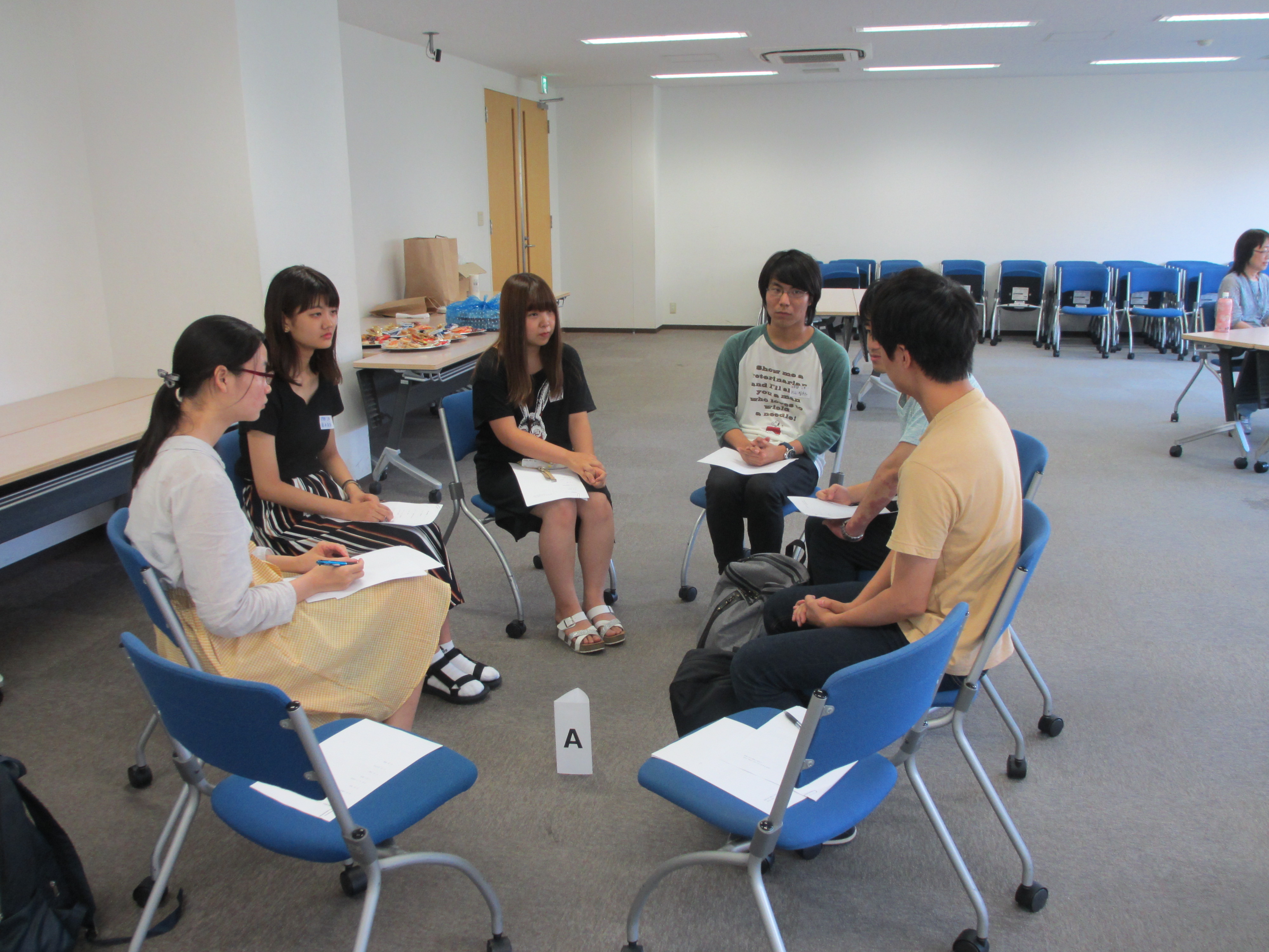 学期末懇談会　写真